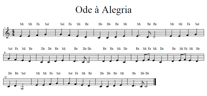 Ode à Alegria