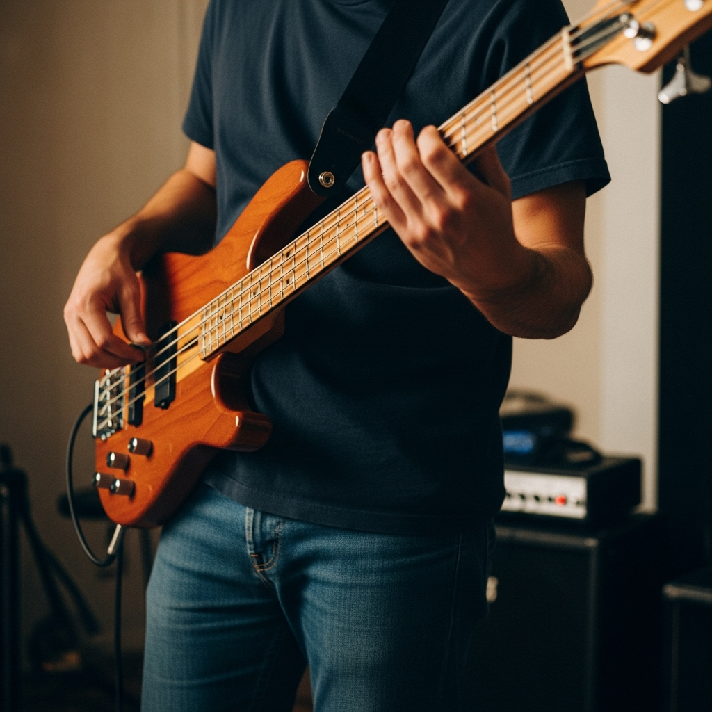 As Principais partes do Contrabaixo